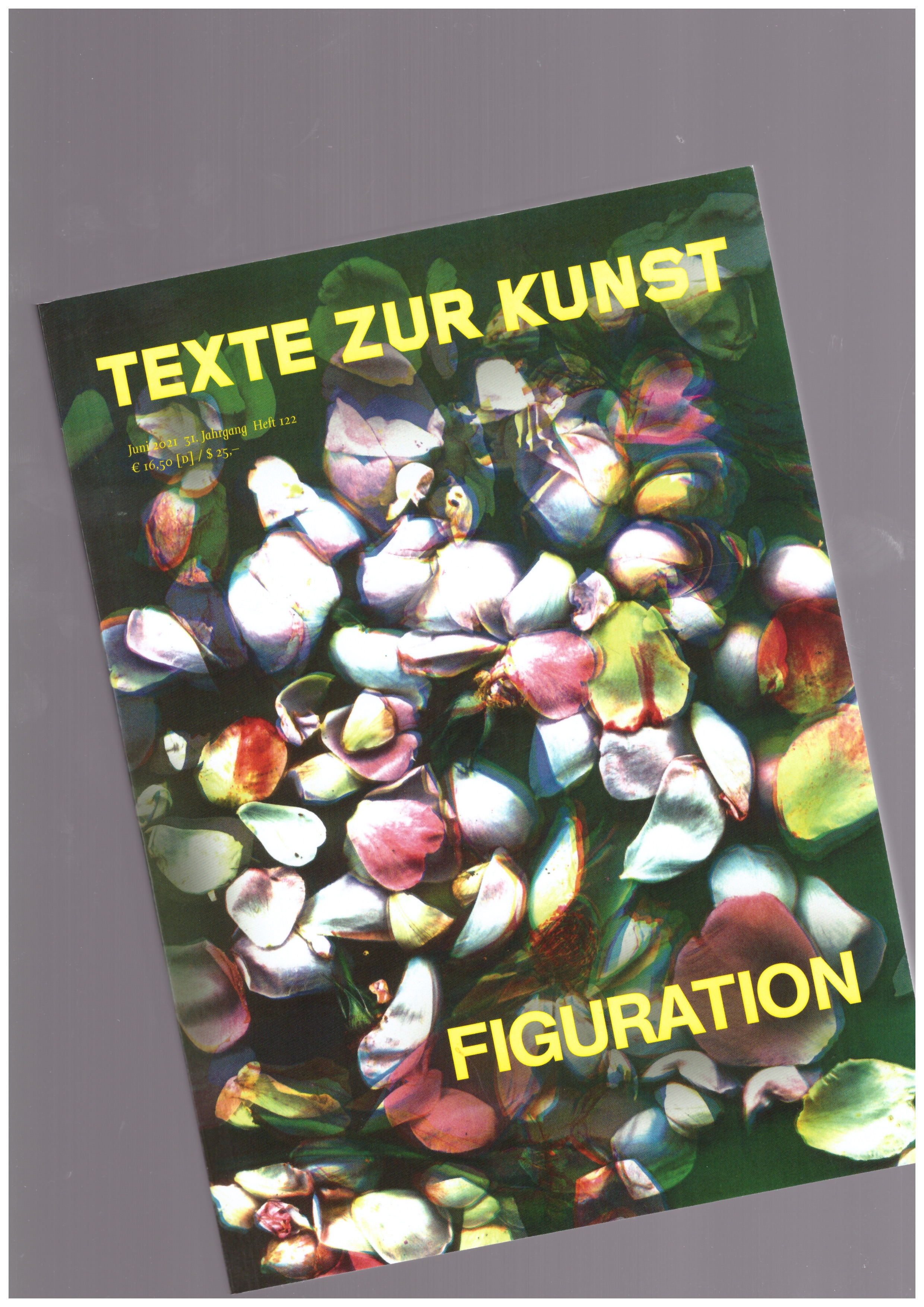 GRAW, Isabelle; HAUSLADEN, Katharina; KOETHER, Jutta; LIPINSKY DE ORLOV, Genevieve (eds.) - Texte Zur Kunst 31/122 (Jun. 2021) Figuration